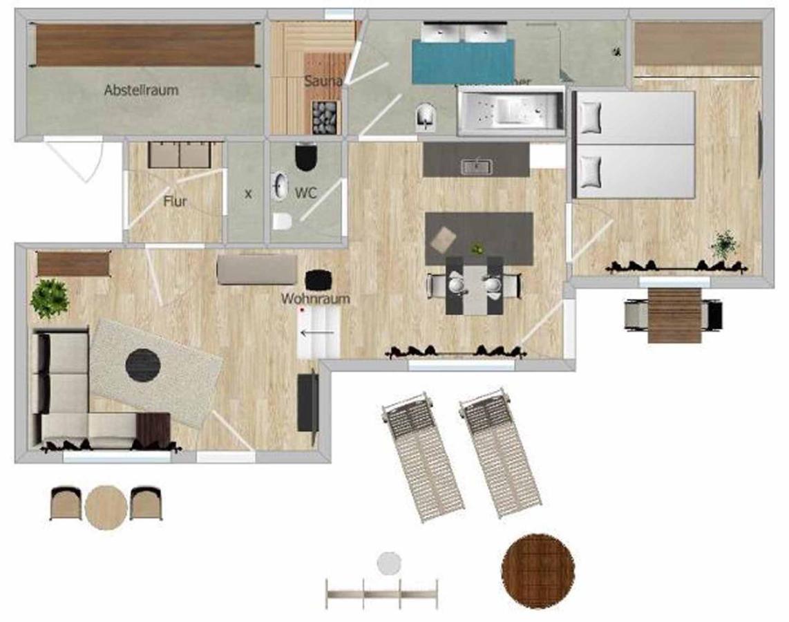 Ferienhaus Alpenblick Schöfweg Eksteriør bilde